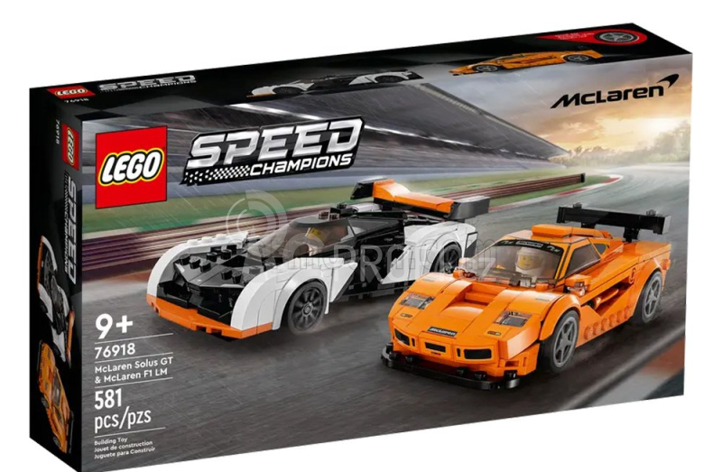 Lego Mclaren Lego Speed Champion - Solus Gt 2023 + F-1 Lm 1995