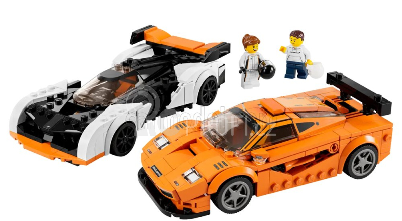 Lego Mclaren Lego Speed Champion - Solus Gt 2023 + F-1 Lm 1995