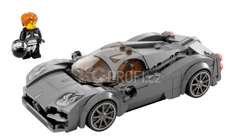 Lego Pagani Lego Speed Champion - Utopia 2022 - 249 Pezzi - 249 Pieces Grey