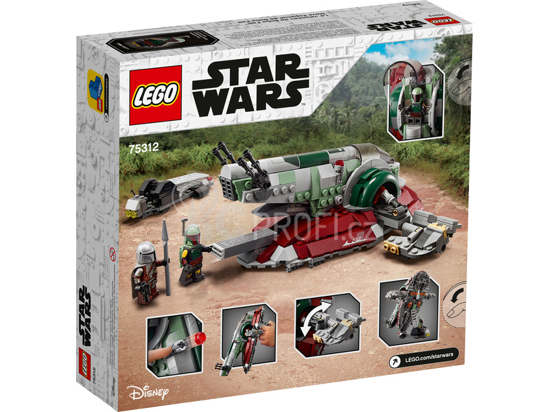 LEGO Star Wars - Boba Fett a jeho kosmická loď