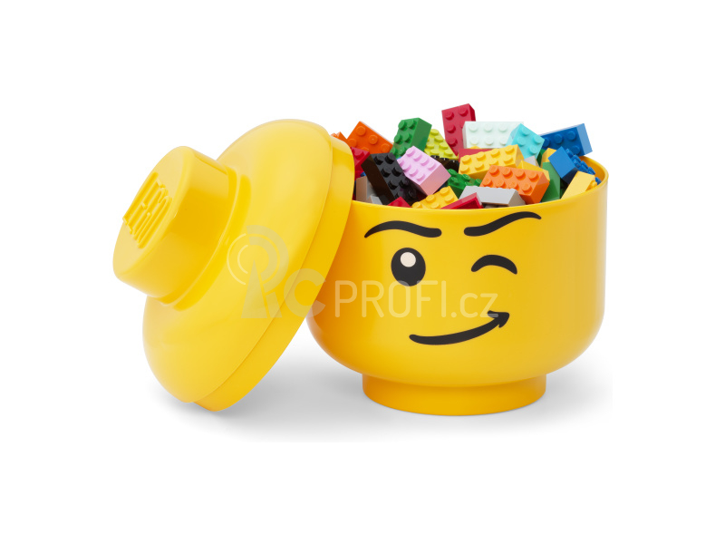 LEGO Storage Head small - šťastná dívka