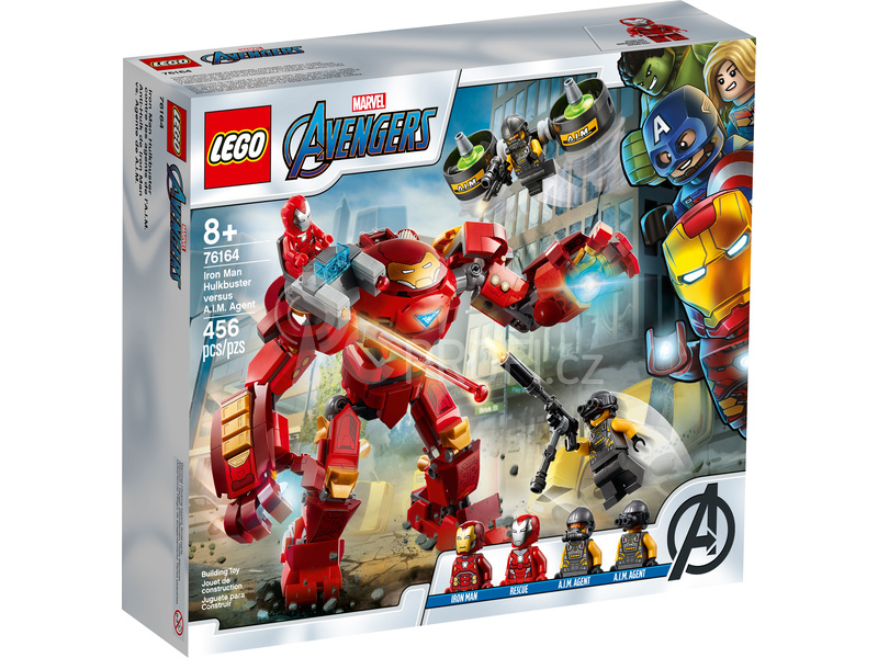 LEGO Super Heroes - Iron Man Hulkbuster proti agentovi A.I.M.