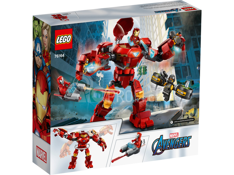 LEGO Super Heroes - Iron Man Hulkbuster proti agentovi A.I.M.