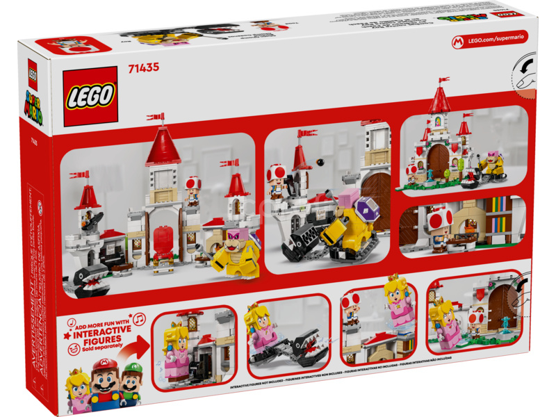 LEGO Super Mario - Bitva s Royem na hradě Peach