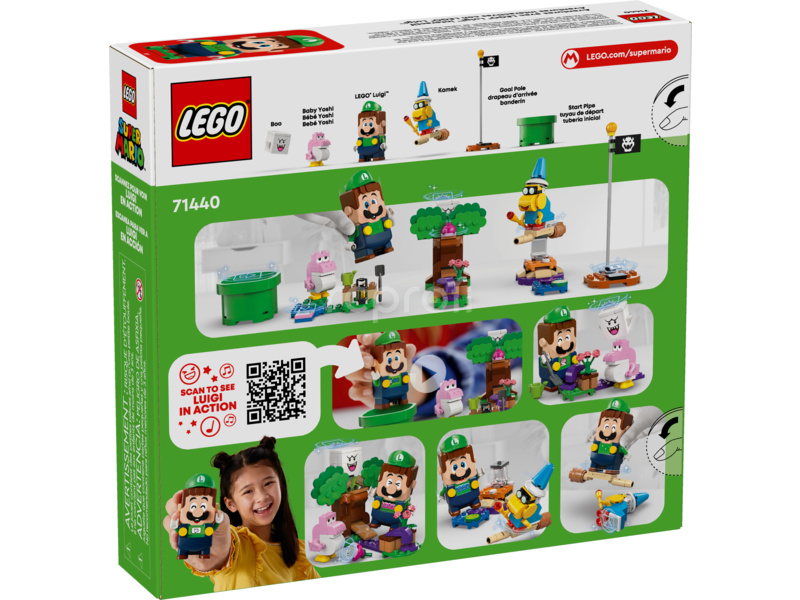 LEGO Super Mario - Interaktivní LEGO® Luigi™ a dobrodružství