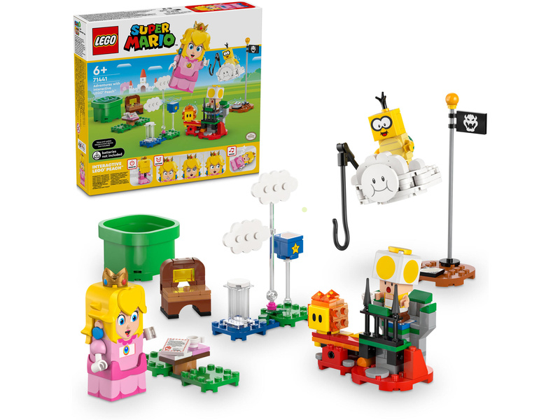 LEGO Super Mario - Interaktivní LEGO® Peach™ a dobrodružství