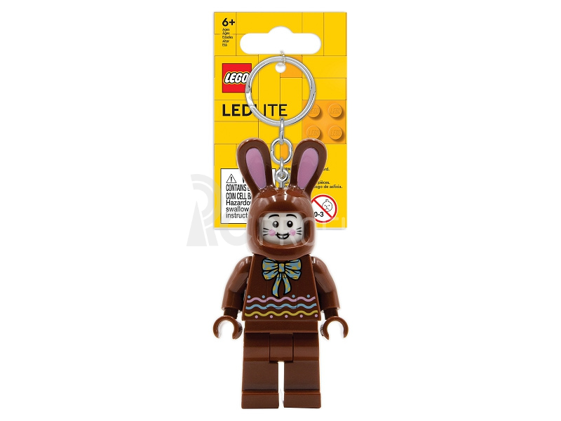 LEGO svítící klíčenka - Iconic Čokoládový Zajíc