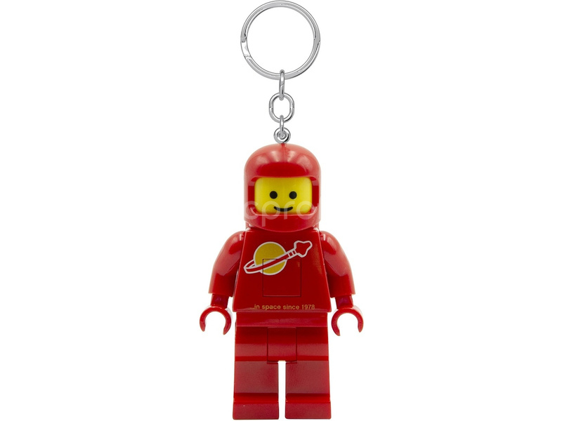 LEGO svítící klíčenka - Kosmonaut červený