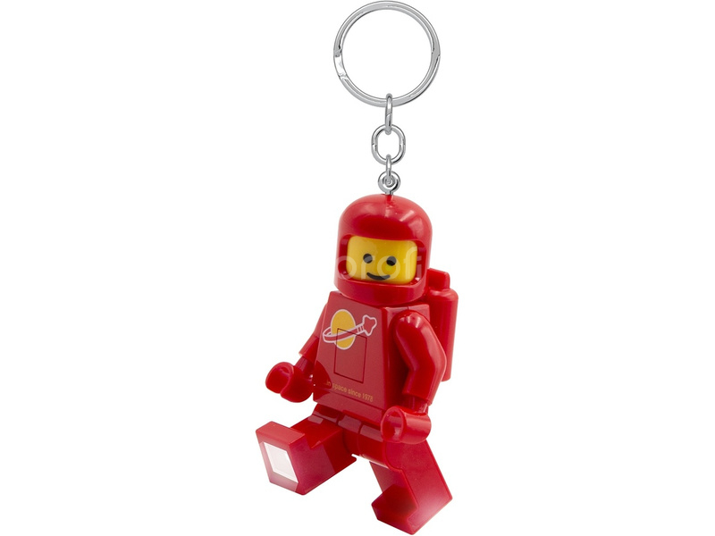 LEGO svítící klíčenka - Kosmonaut červený