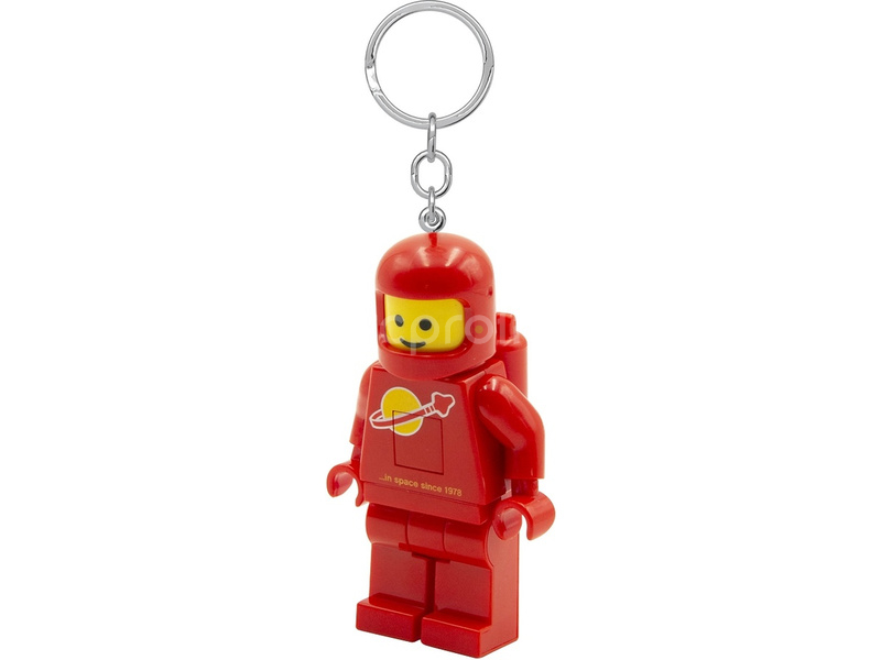 LEGO svítící klíčenka - Kosmonaut červený