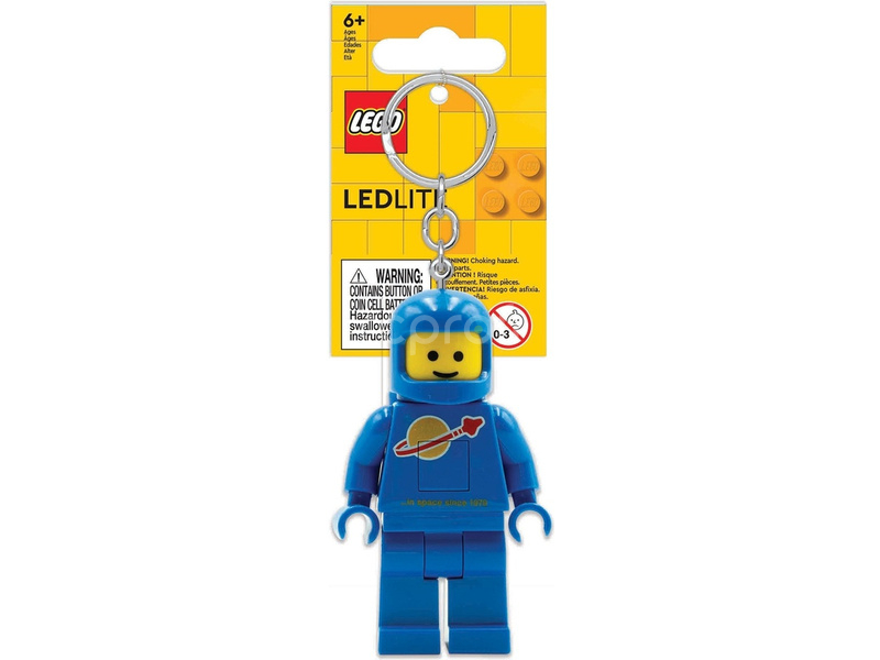 LEGO svítící klíčenka - Kosmonaut modrý