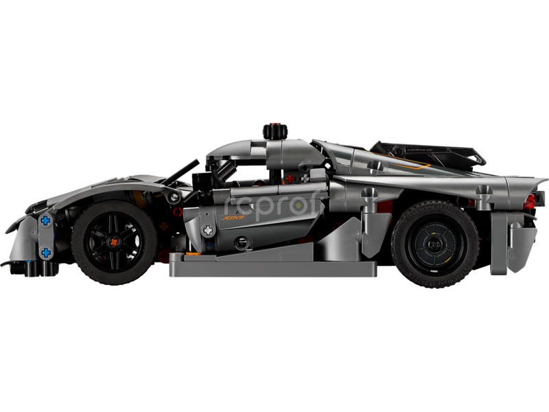 LEGO Technic - Šedé hyperauto Koenigsegg Jesko Absolut