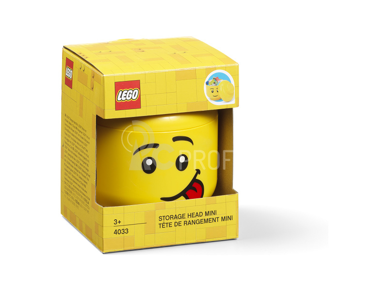 LEGO úložná hlava mini - dívka