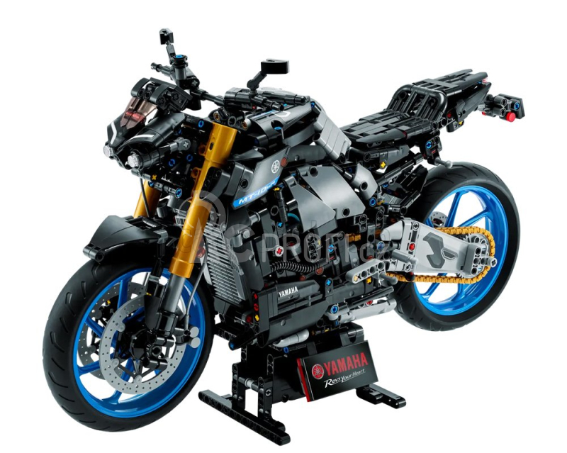 Lego Yamaha Lego Technic - Mt10-sp 2023 - Motorcycle - 1132 Pezzi - 1132 Pieces Černá Stříbrná