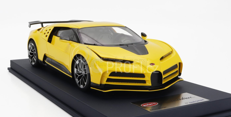 Looksmart Bugatti Centodieci Production Version 2023 1:18 Žlutá