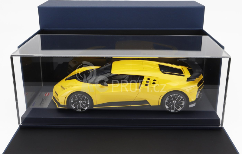 Looksmart Bugatti Centodieci Production Version 2023 1:18 Žlutá