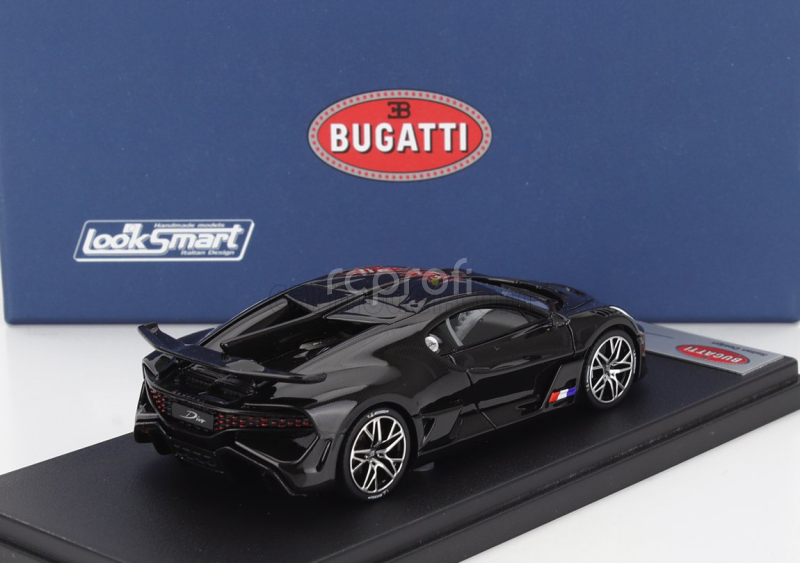 Looksmart Bugatti Divo 2020 1:43 Karbonová Lesklá Černá