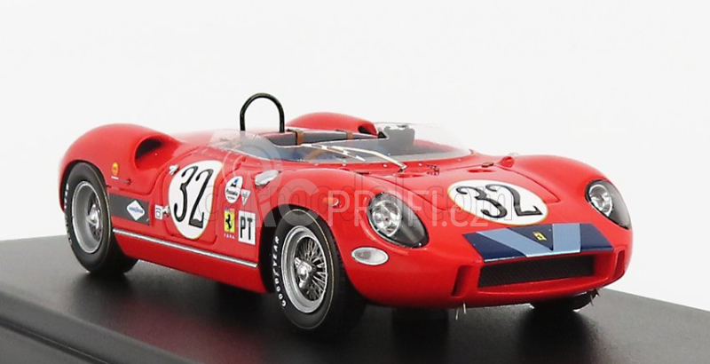 Looksmart Ferrari 275p Spider N 32 12h Sebring 1965 1:43, červená