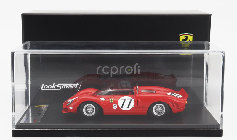 Looksmart Ferrari 330p2 N 77 2000km Daytona 1965 John Surtees - Pablo Rodriguez 1:43 Red