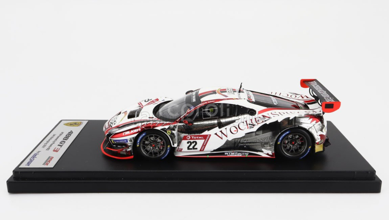 Looksmart Ferrari 488 Gt3 Evo 3.9l Turbo V8 Team Wtm Phoenix Racing N 22 24h Nurburgring 2021 Indy Dontje - Daniel Keilwitz - Jochen Krumbach - Georg Weiss 1:43 Bílá Červená Černá