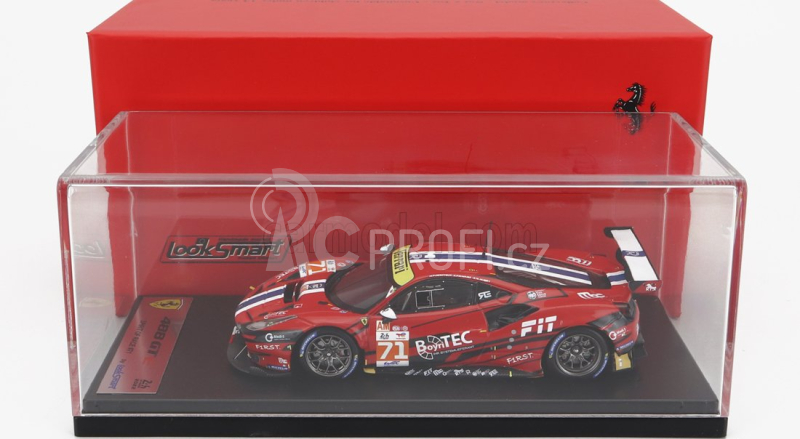 Looksmart Ferrari 488 Gte Evo 3.9l Turbo V8 Team Spirit Of Race N 71 1:43, červená