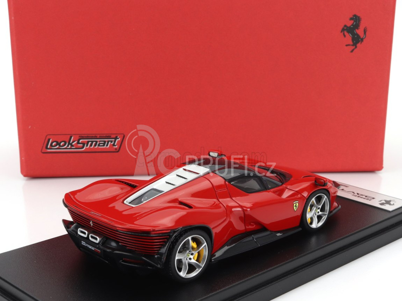 Looksmart Ferrari Daytona Sp3 Closed Roof 2022 1:43 Rosso Corsa - Červená