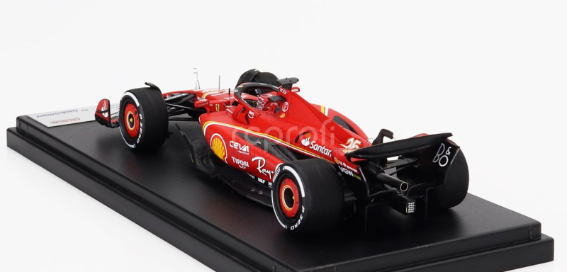 Looksmart Ferrari F1  Sf-24 Team Scuderia Ferrari N 16 3rd Saudi Arabia Gp 2024 Charles Leclerc 1:43 Červená Černá