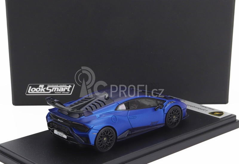 Looksmart Lamborghini Huracan Sto Lp640-2 2021 1:43 Blu Aegeus - Matná Modrá