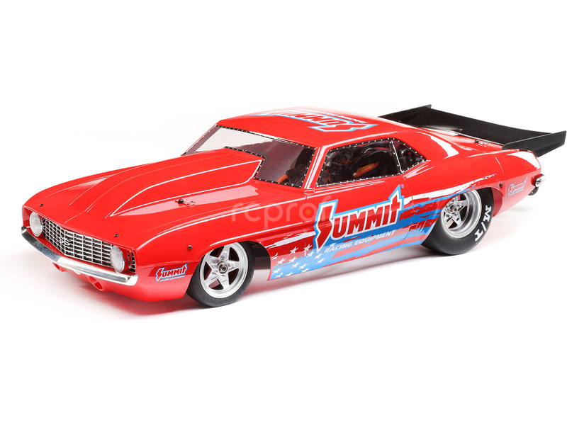 RC auto Losi 22S Dragster 1:10 1969 Camaro RTR, modrá