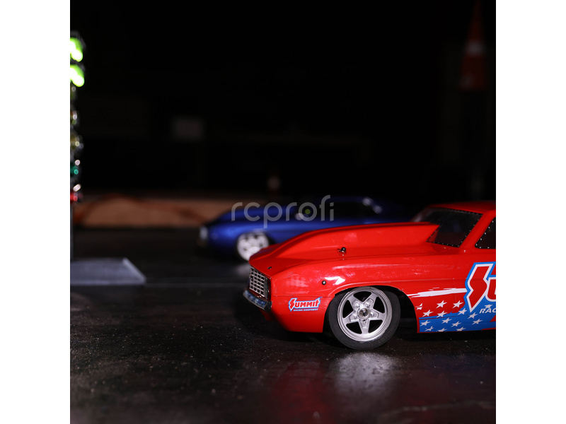 RC auto Losi 22S Dragster 1:10 1969 Camaro RTR, modrá