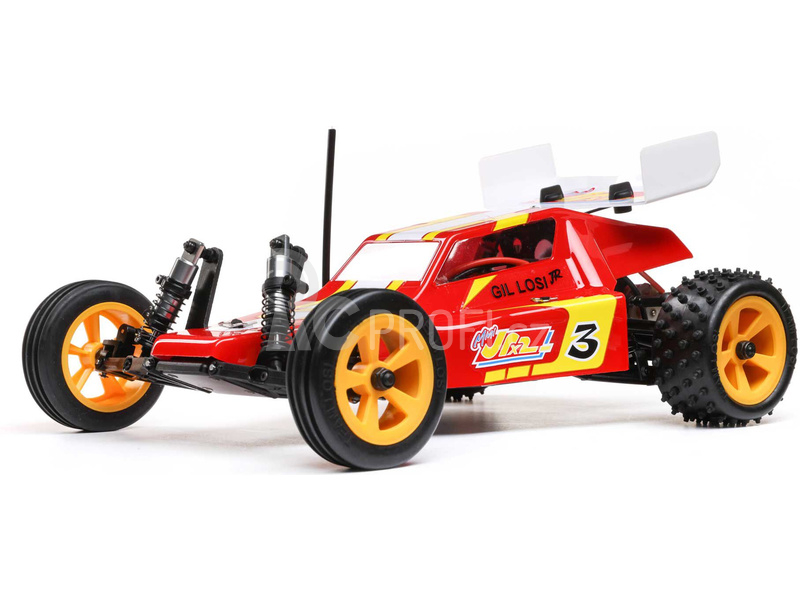 RC auto Losi Mini JRX2 1:16 RTR, modrá