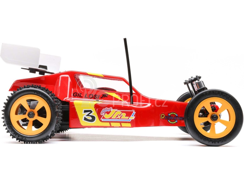 RC auto Losi Mini JRX2 1:16 RTR, modrá