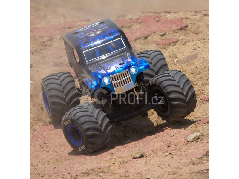 RC auto Losi Mini LMT 1:18 4WD RTR Grave Digger