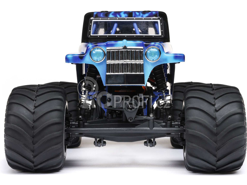 RC auto Losi Mini LMT 1:18 4WD RTR Grave Digger