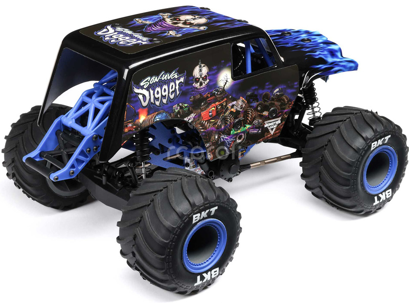 RC auto Losi Mini LMT 1:18 4WD RTR Megalodon