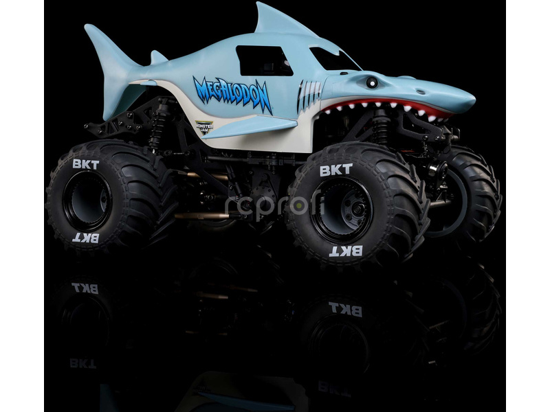 RC auto Losi Mini LMT 1:18 4WD RTR Megalodon