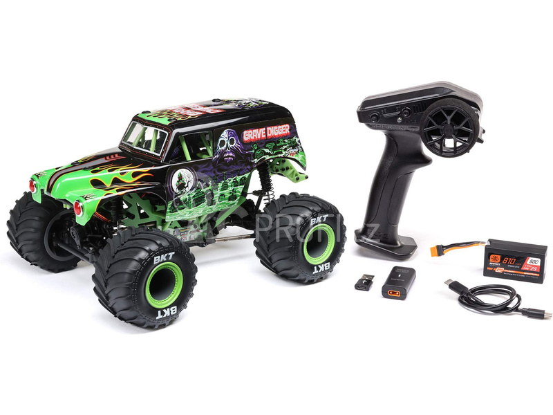 RC auto Losi Mini LMT 1:18 4WD RTR Son-Uva Digger