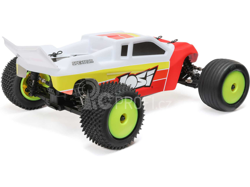 RC auto Losi Mini-T 2.0 V2 Brushless 1:18 RTR, červená