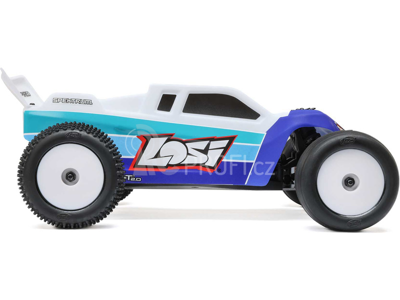 RC auto Losi Mini-T 2.0 V2 Brushless 1:18 RTR, modrá