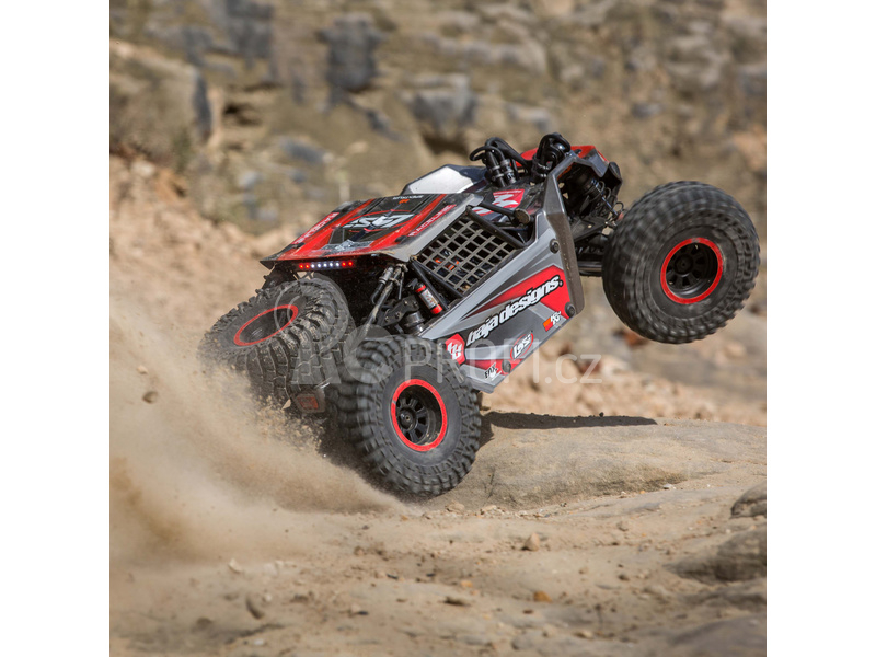 RC auto Losi Super Rock Rey V2 1:6 4WD RTR, šedá