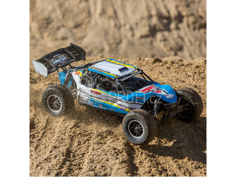 Losi Tenacity Desert Buggy 1:10 4WD RTR AVC modrá