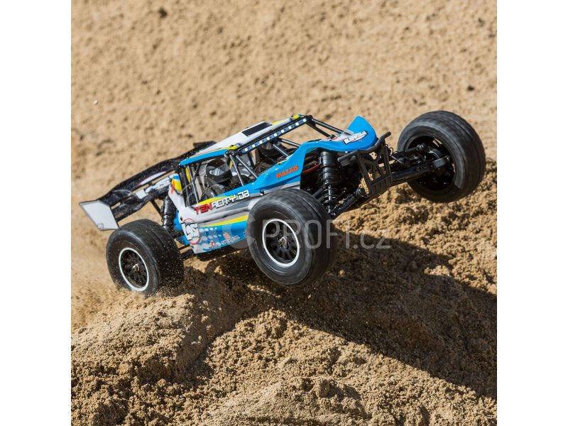 Losi Tenacity Desert Buggy 1:10 4WD RTR AVC modrá