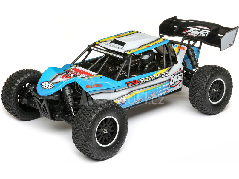 Losi Tenacity Desert Buggy 1:10 4WD RTR AVC modrá