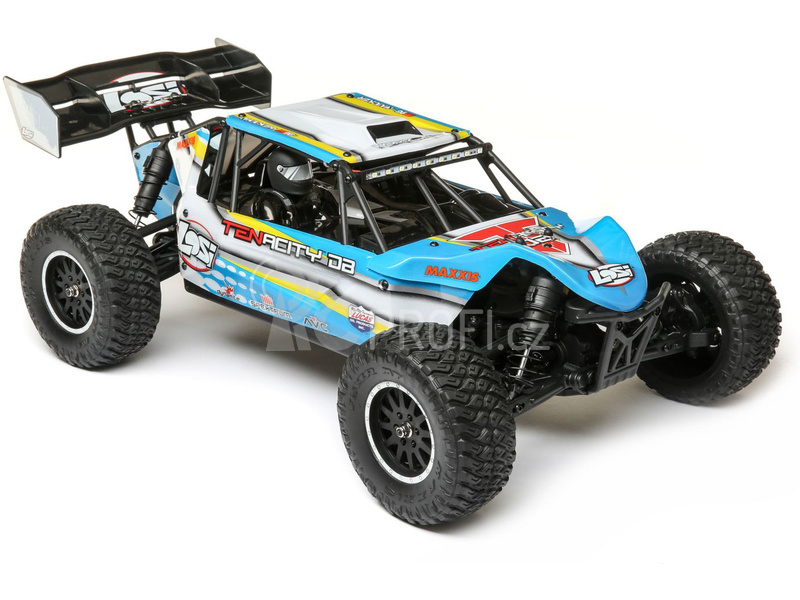 Losi Tenacity Desert Buggy 1:10 4WD RTR AVC modrá