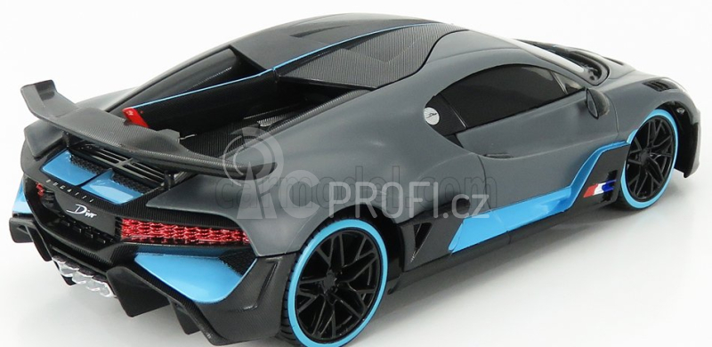 Maisto Bugatti Divo 2018 1:24 Matná Šedá Světle Modrá