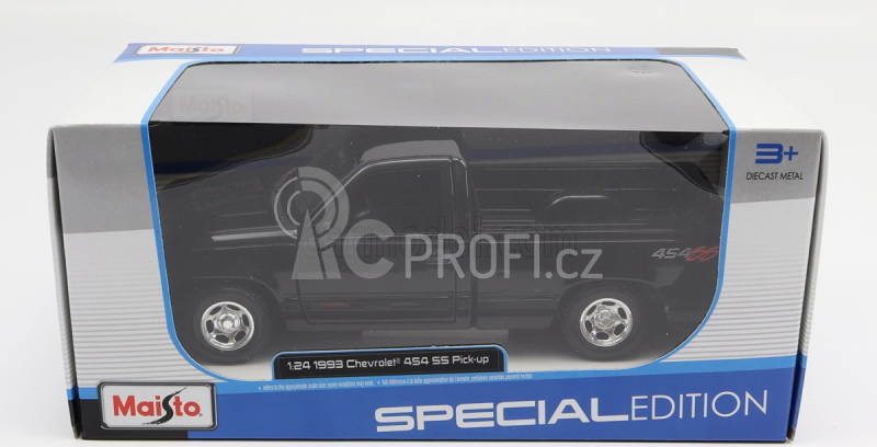 Maisto Chevrolet 454 Ss Pick-up 1993 1:24 Black