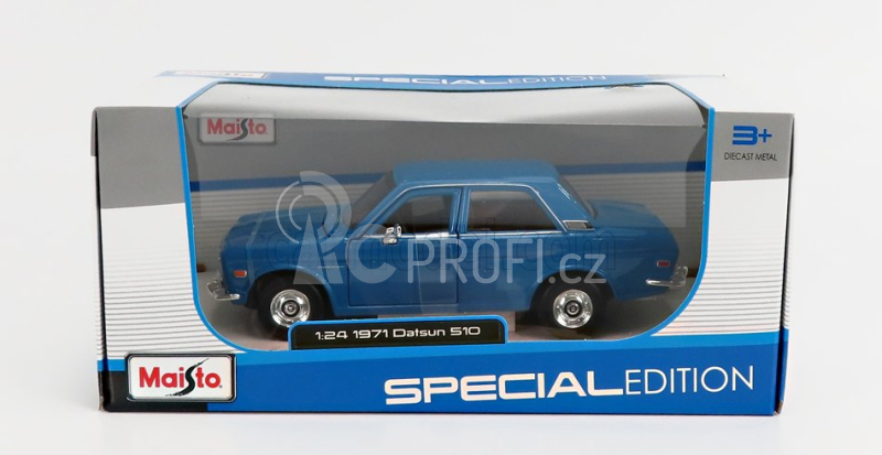 Maisto Datsun 510 1971 1:24 Blue