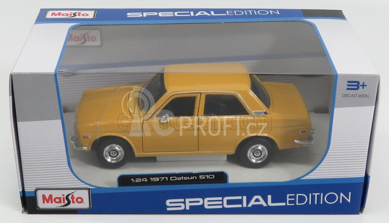 Maisto Datsun 510 1971 1:24 Žlutá