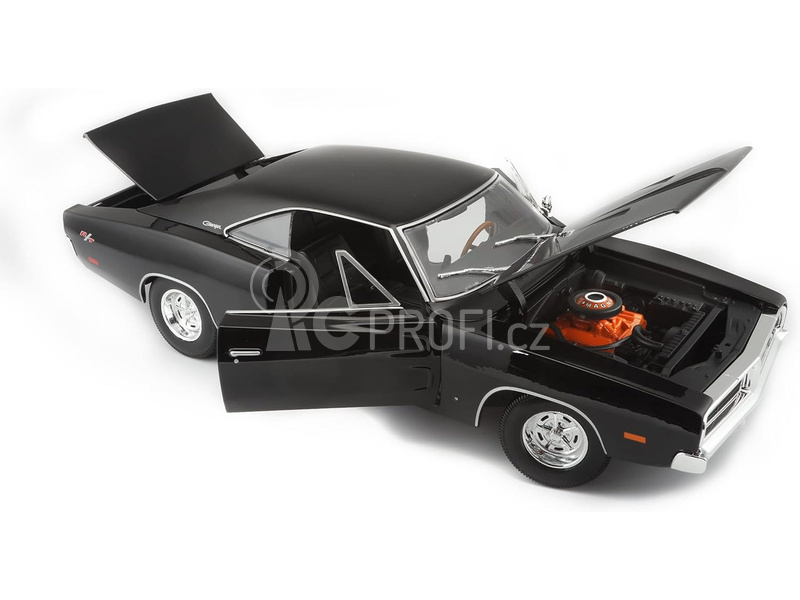 Maisto Dodge Charger R/T 1969 1:18 černá