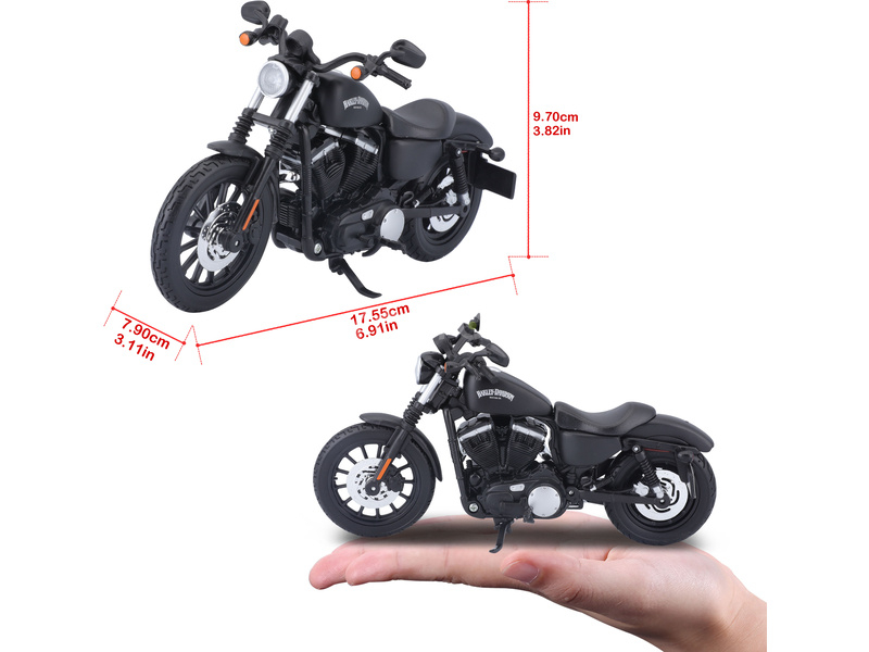 Maisto Harley Davidson 2014 Sportster Iron 883 1:12